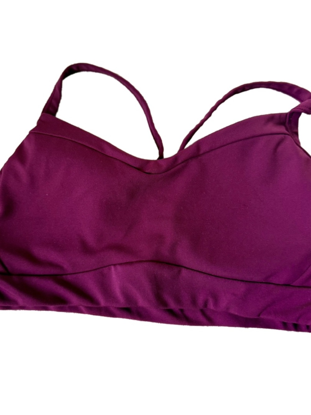 Athleta Vital Sports Bra A-C, Plum